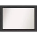 42" x 30" Non-Beveled Shipwreck Black Wall Mirror - Amanti Art