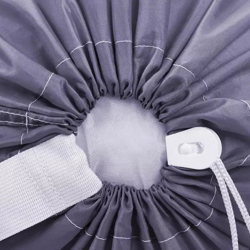 Grand sac à linge en nylon avec sangle, grand organiseur de vêtements sales