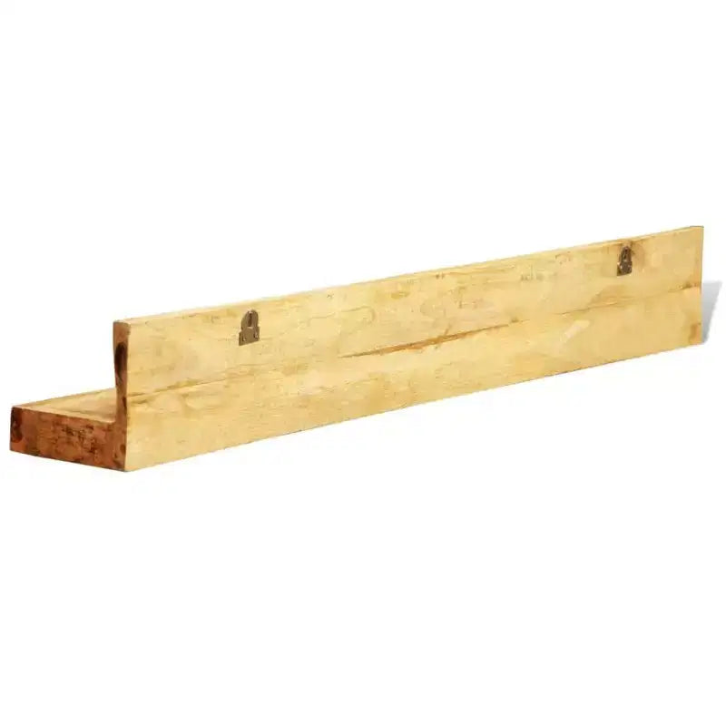 Shelf Natural Mango Wood Solid Mango Wood 43.3 in Wall mounting