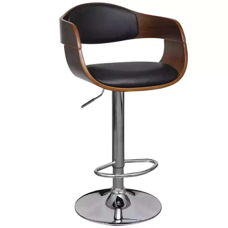 Tabouret de bar noir et marron