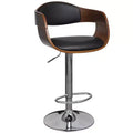 Tabouret de bar noir et marron