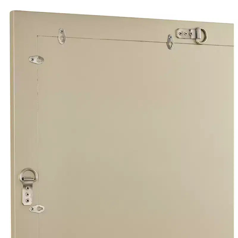 Miroir mural décoratif rectangulaire, cadre en bois doré champagne moderne 24 po, pour salle de bain, chambre à coucher, salon