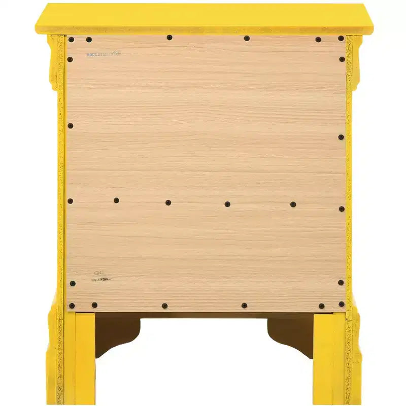 Table de chevet Louis Philippe à 2 tiroirs (61 cm H x 53 cm L x 41 cm P)