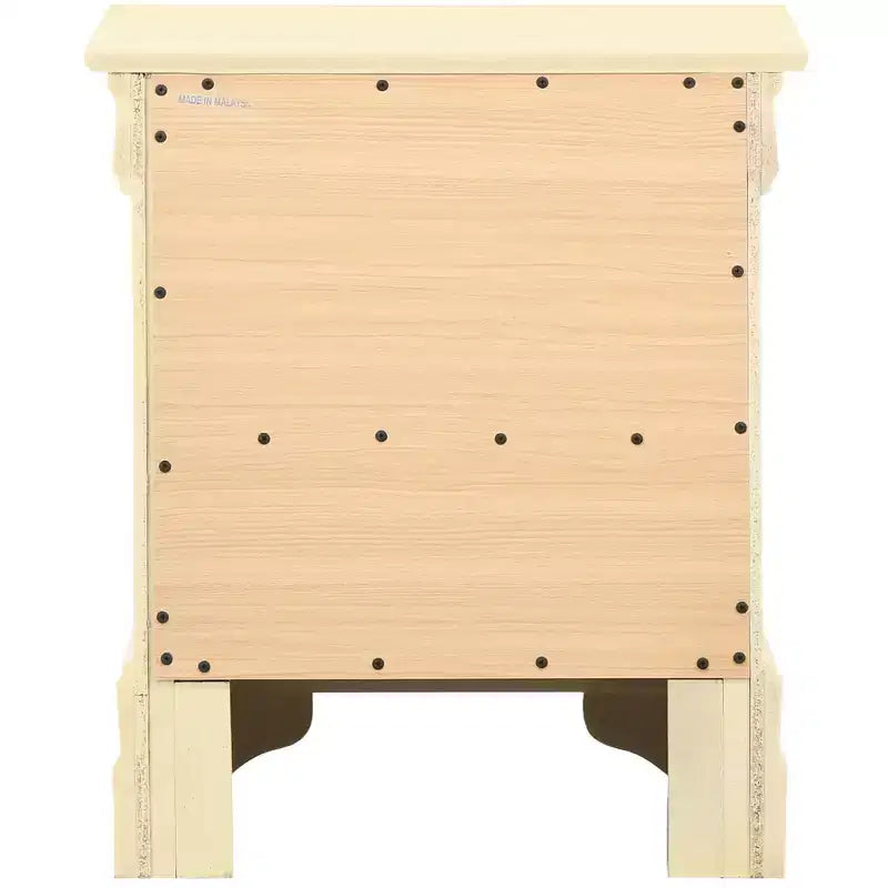 Louis Philippe 2-Drawer Nightstand (24 in. H X 21 in. W X 16 in. D)