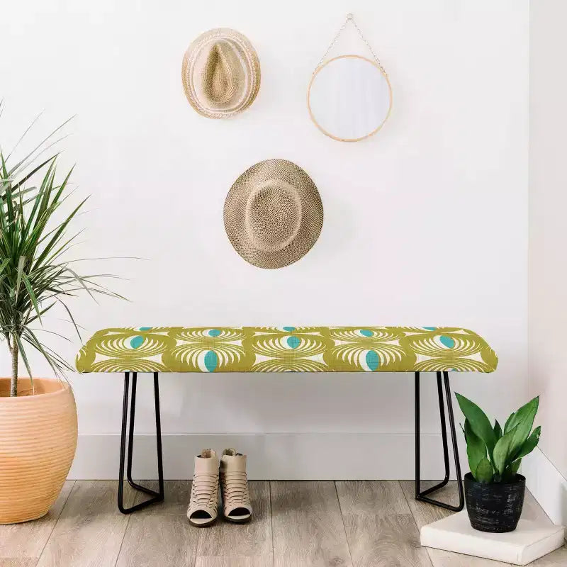 Olive Green Bench