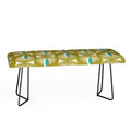 Heather Dutton Oculus Olive Green Bench - Deny Designs