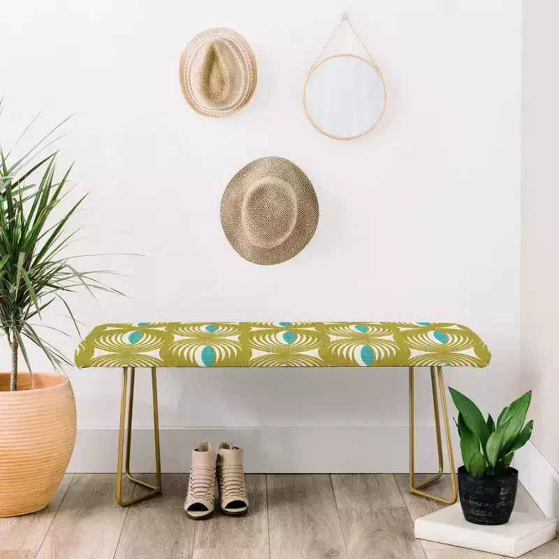 Olive Green Bench